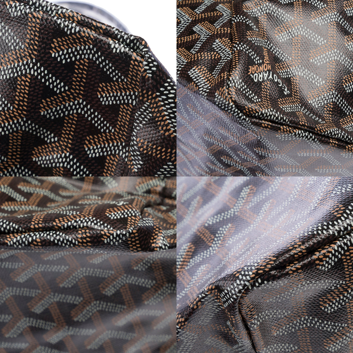 Sac GOYARD Saint-Louis en Toile Noir - 103971