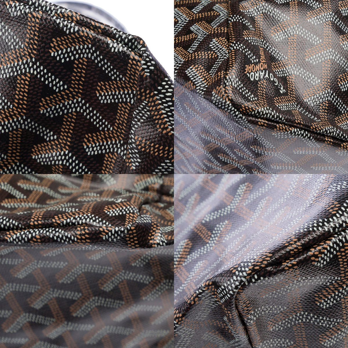 Sac GOYARD Saint-Louis en Toile Noir - 104074