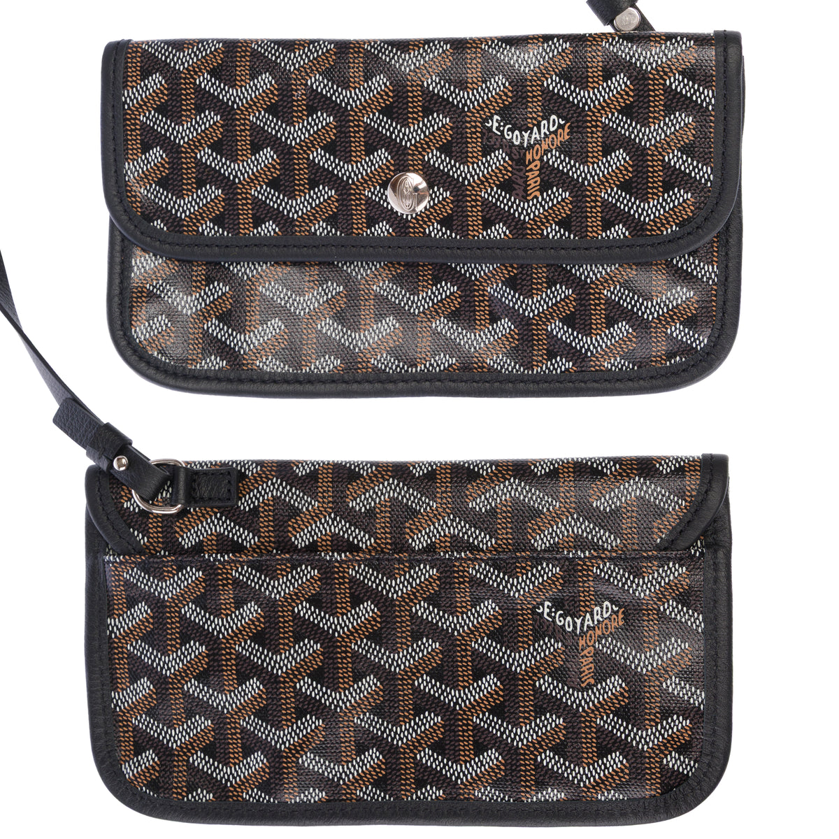 Sac GOYARD Saint-Louis en Toile Noir - 103971