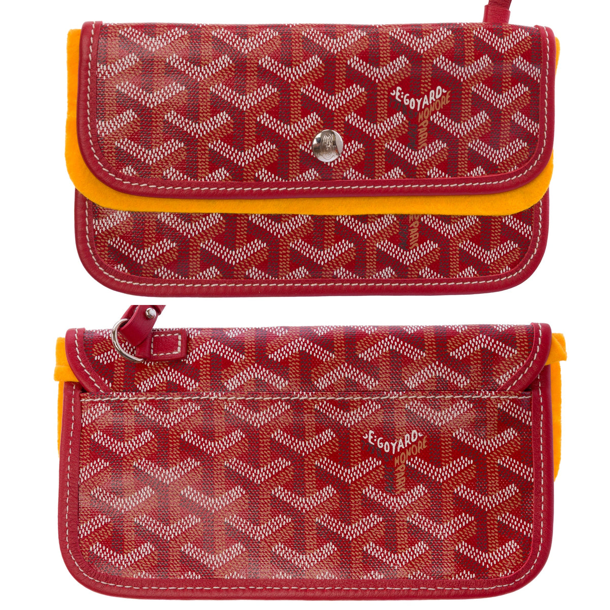 Sac GOYARD Saint-Louis en Toile Rouge - 103989