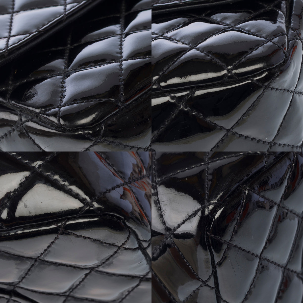 Sac CHANEL Timeless/Classique en Cuir verni Noir - 103960