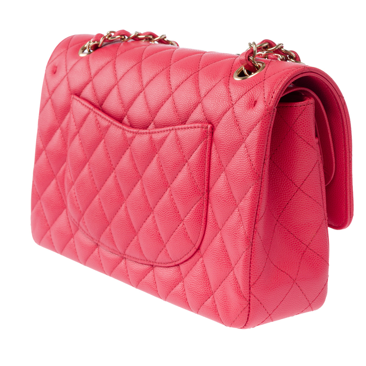 Sac CHANEL Timeless/Classique en Cuir Rose - 103984