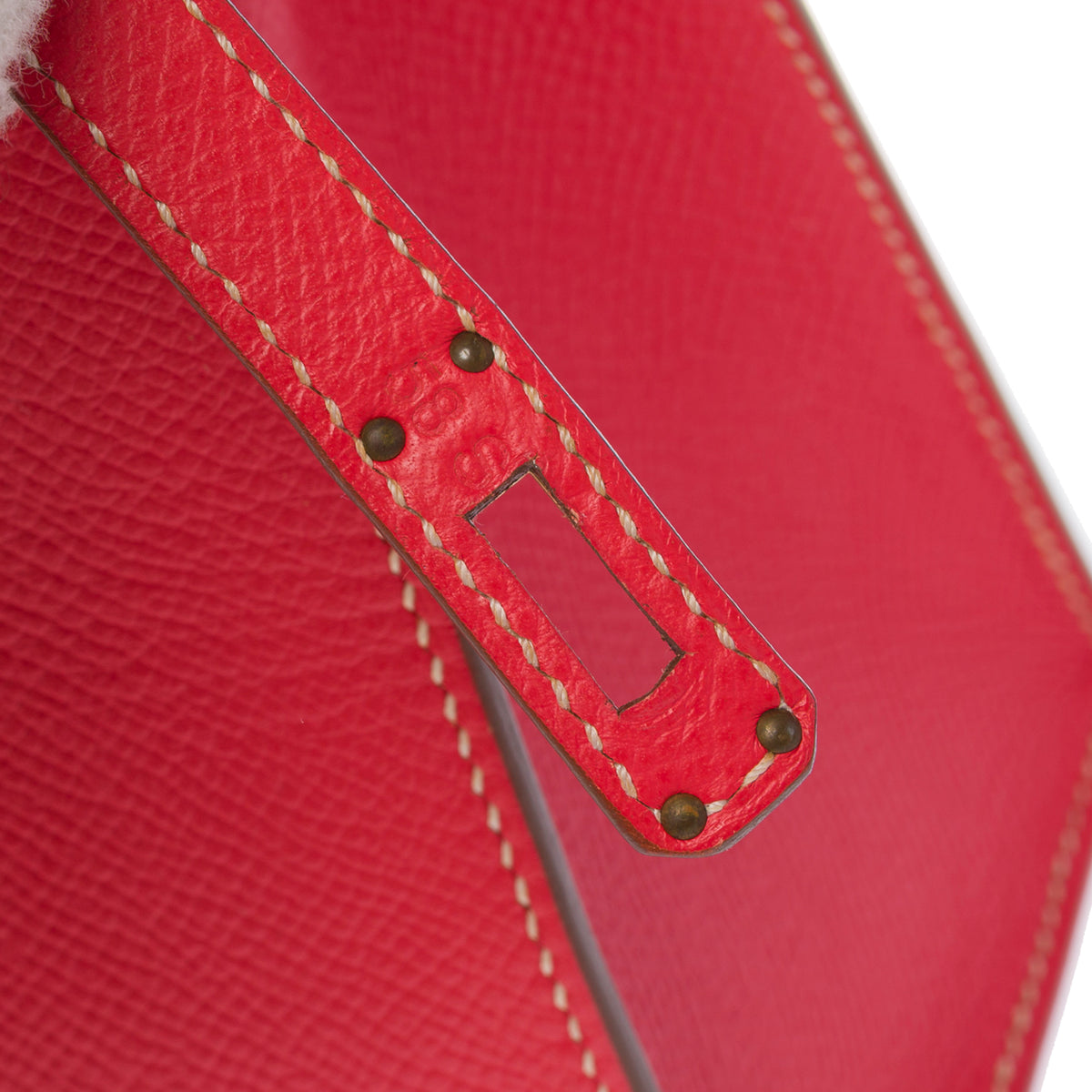 Sac HERMES Kelly 25 en Cuir Rose - 103988