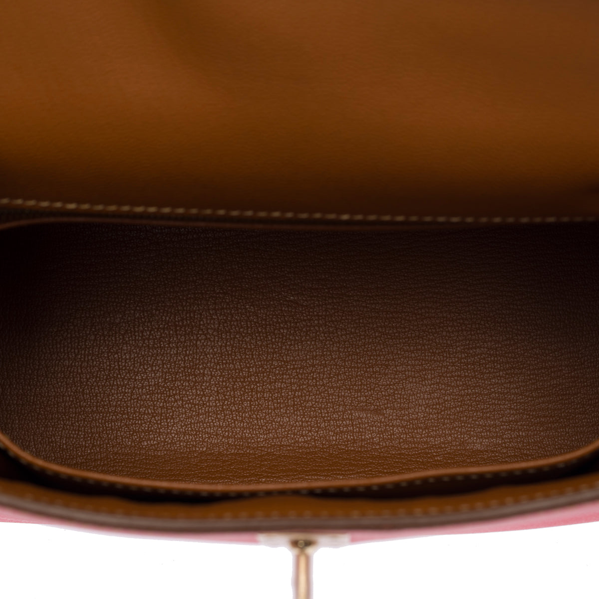 Sac HERMES Kelly 25 en Cuir Rose - 103988