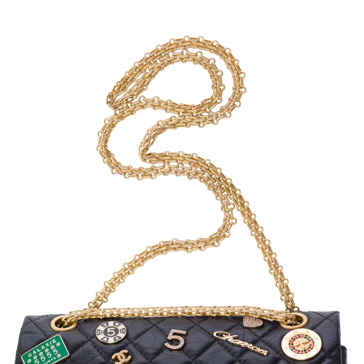 Sac CHANEL 2.55 en Cuir Noir - 103986