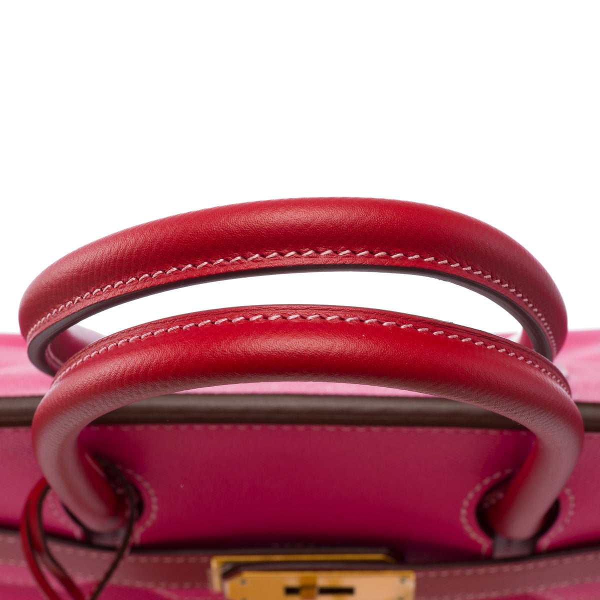 Sac HERMES Birkin 30 en Cuir Rose - 103991