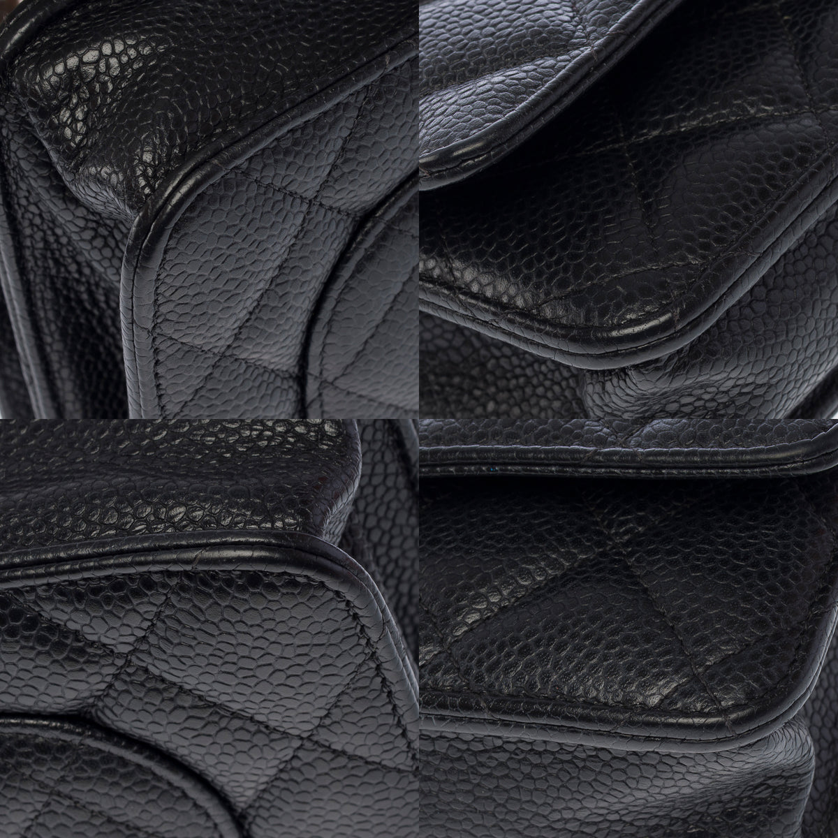 Sac CHANEL Wallet on Chain en Cuir Noir - 103982