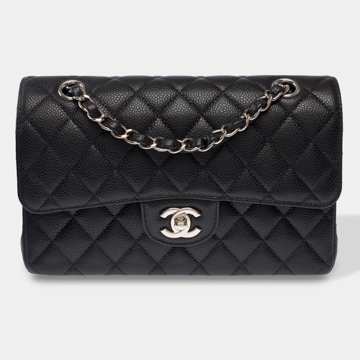 Sac CHANEL Timeless/Classique en Cuir Noir - 103983
