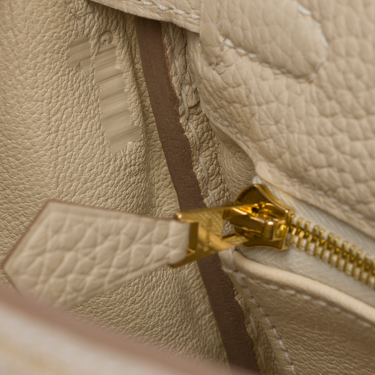 Sac HERMES Kelly 25 en Cuir Blanc - 103993
