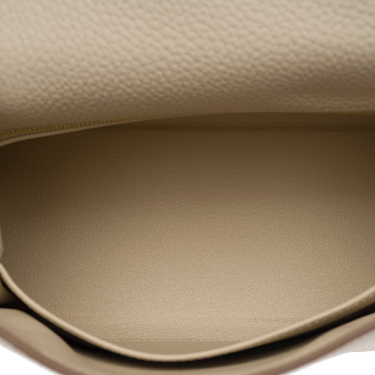 Sac HERMES Kelly 25 en Cuir Blanc - 103993