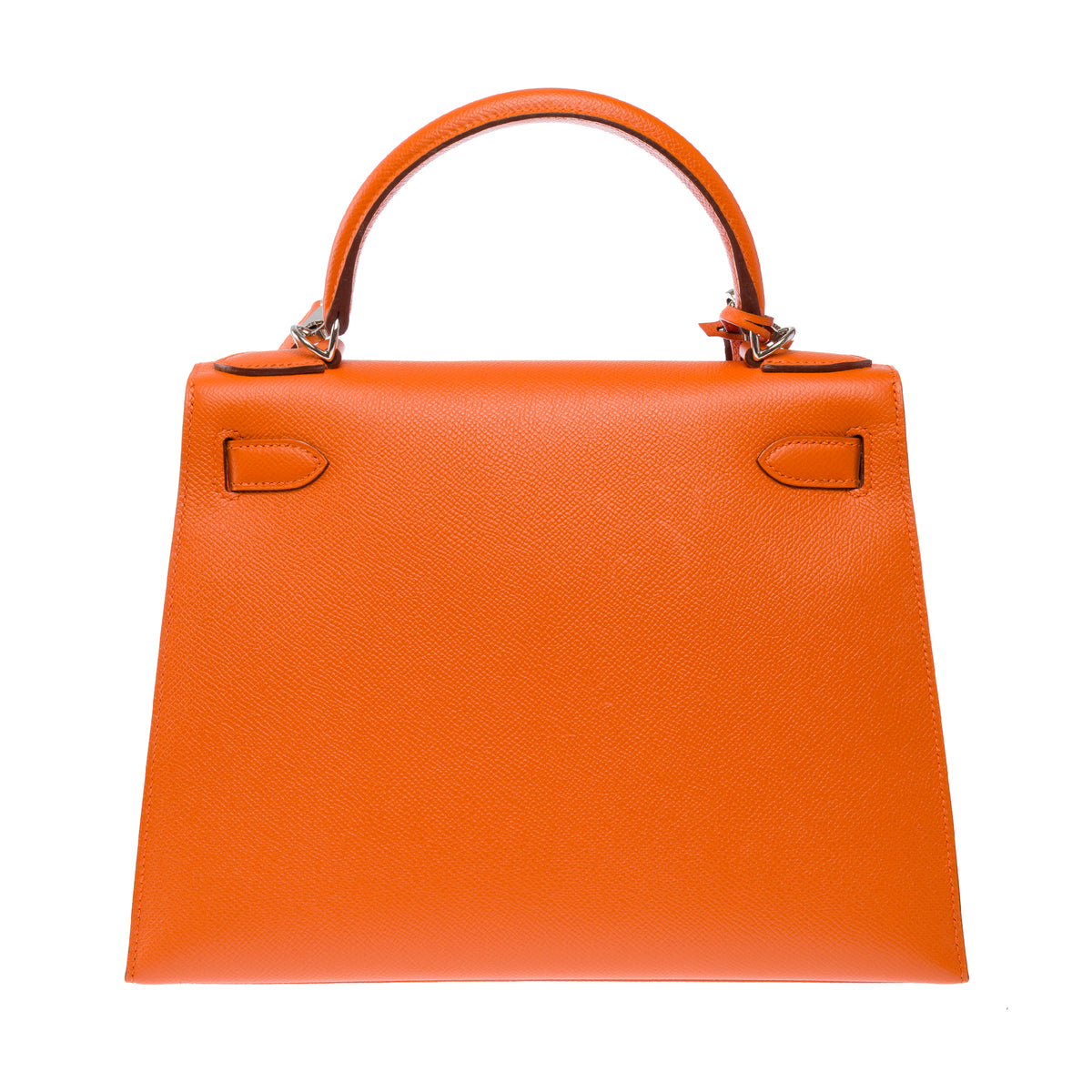 Sac HERMES Kelly 28 en Cuir Orange - 103994