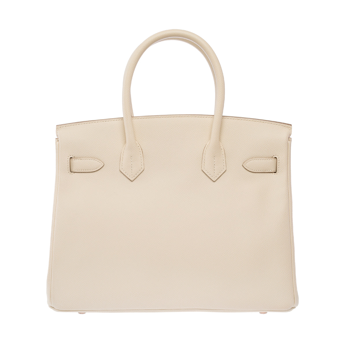 Sac HERMES Birkin 30 en Cuir Blanc - 103995