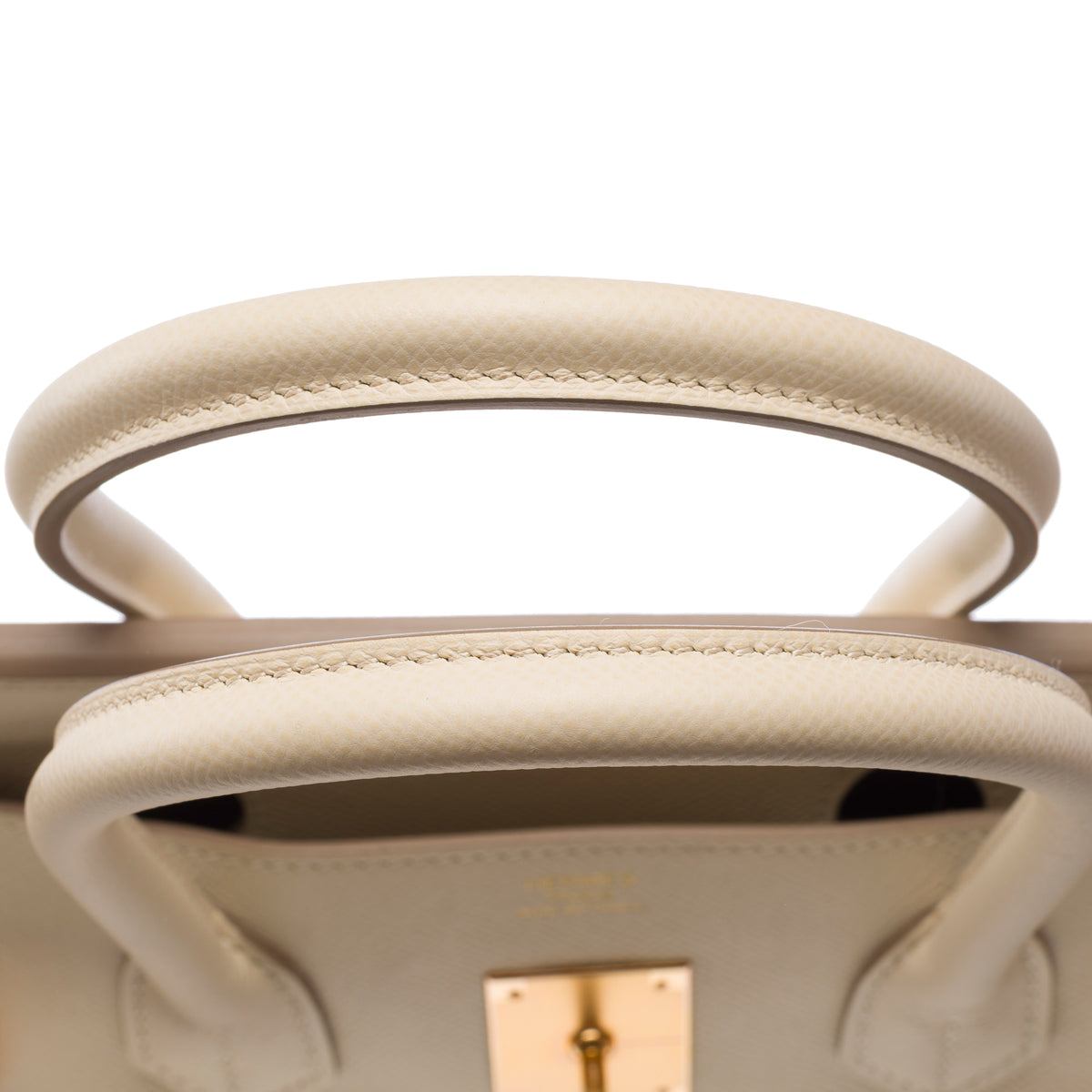 Sac HERMES Birkin 30 en Cuir Blanc - 103995