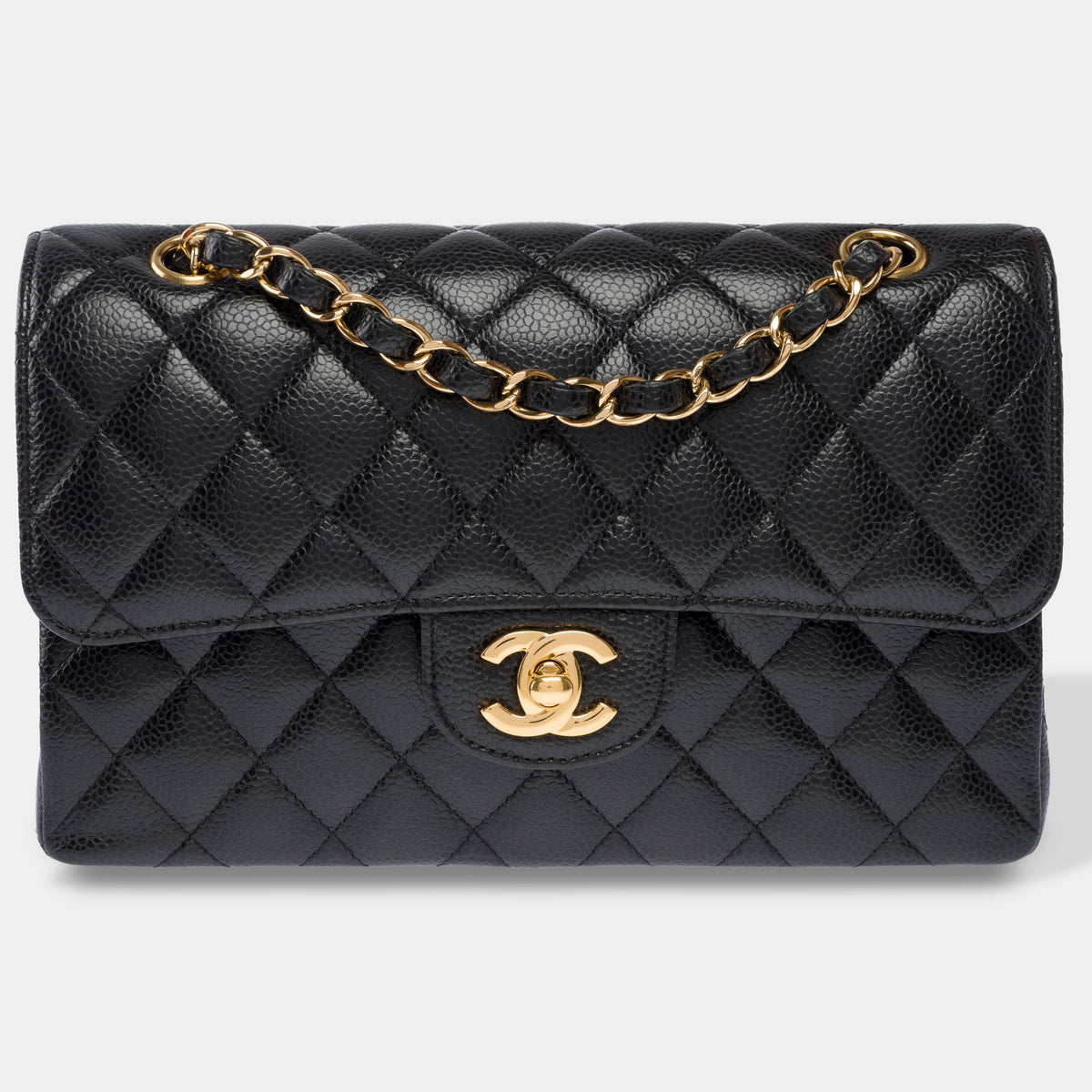 Sac CHANEL Timeless/Classique en Cuir Noir - 103997