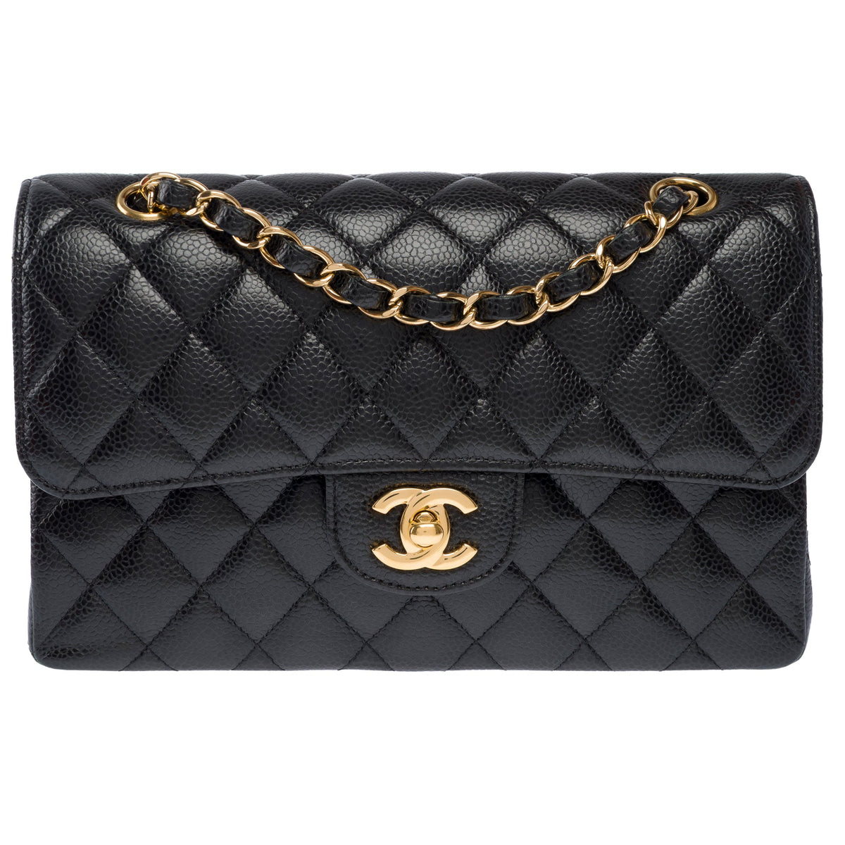 Sac CHANEL Timeless/Classique en Cuir Noir - 103997