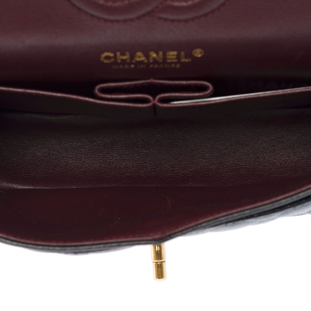 Sac CHANEL Timeless/Classique en Cuir Noir - 103997