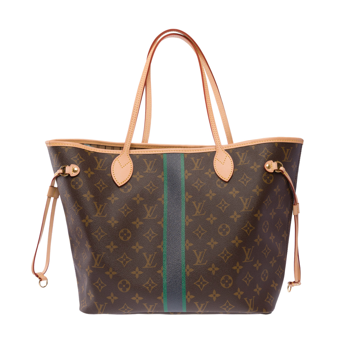 Sac LOUIS VUITTON Neverfull en Toile Marron - 104001