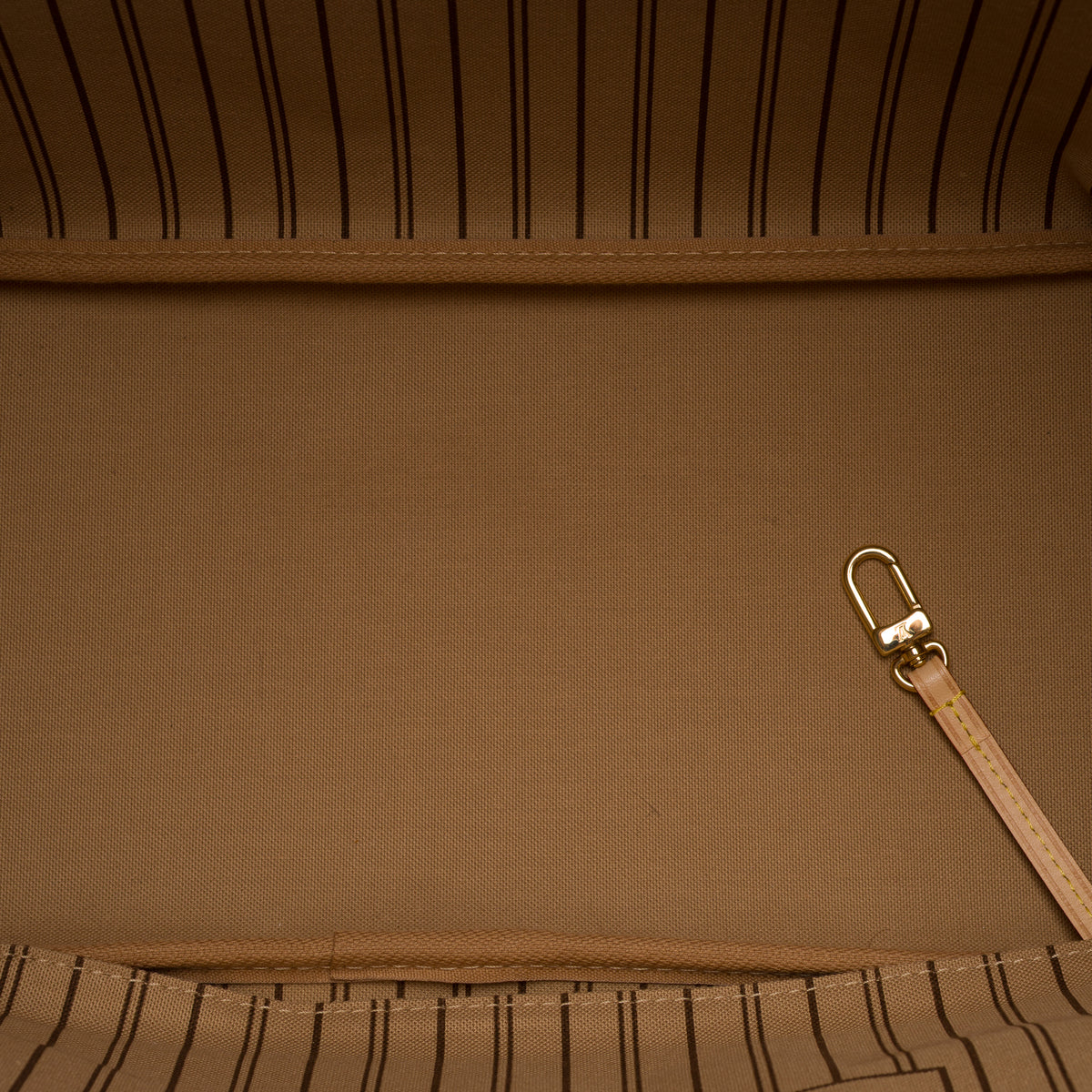 Sac LOUIS VUITTON Neverfull en Toile Marron - 104001