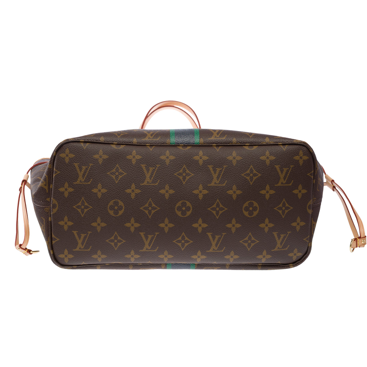 Sac LOUIS VUITTON Neverfull en Toile Marron - 104001