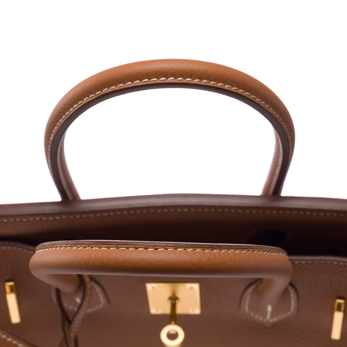 Sac HERMES Birkin 30 en Cuir Doré - 104003