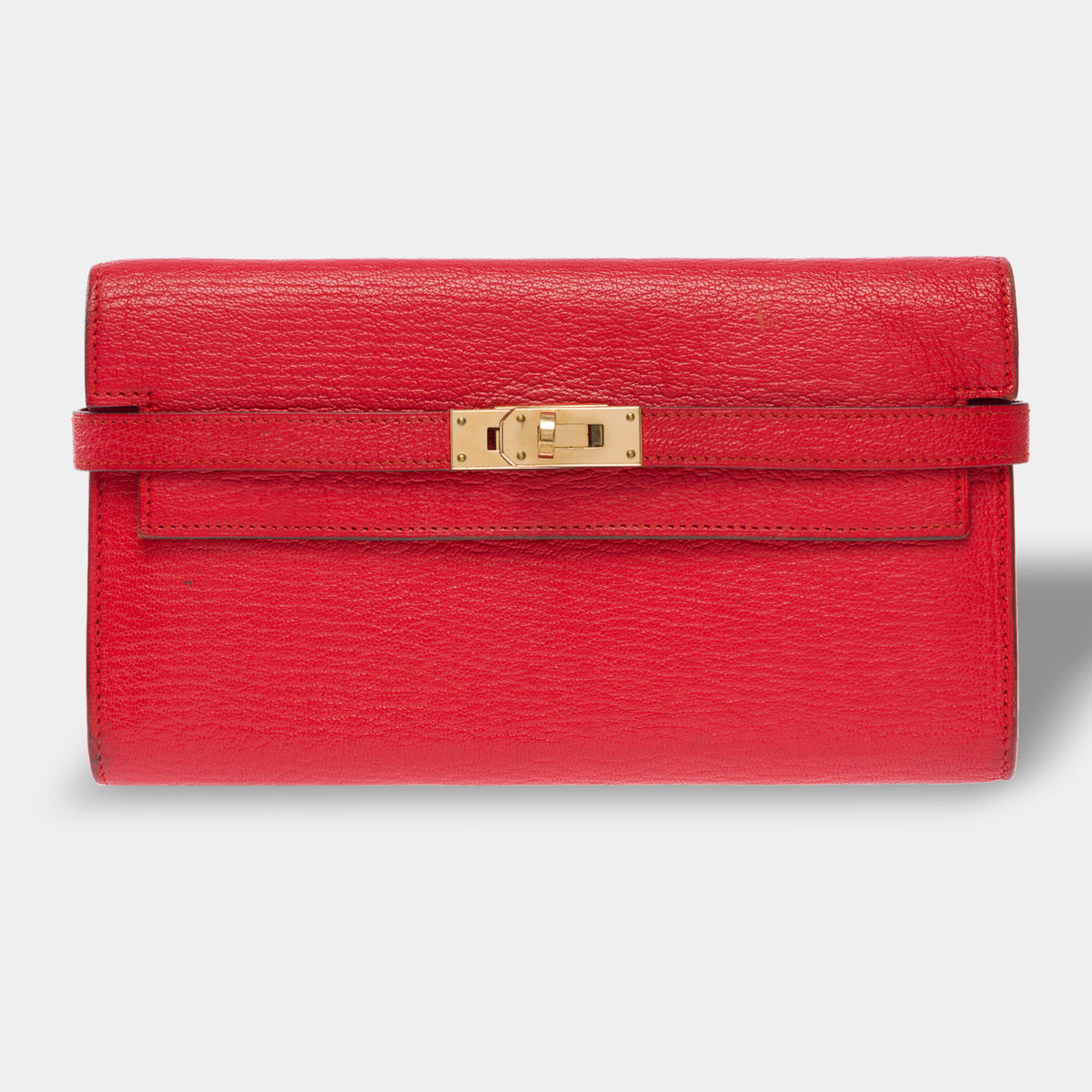 Sac HERMES Kelly to go en Cuir Rouge - 104008