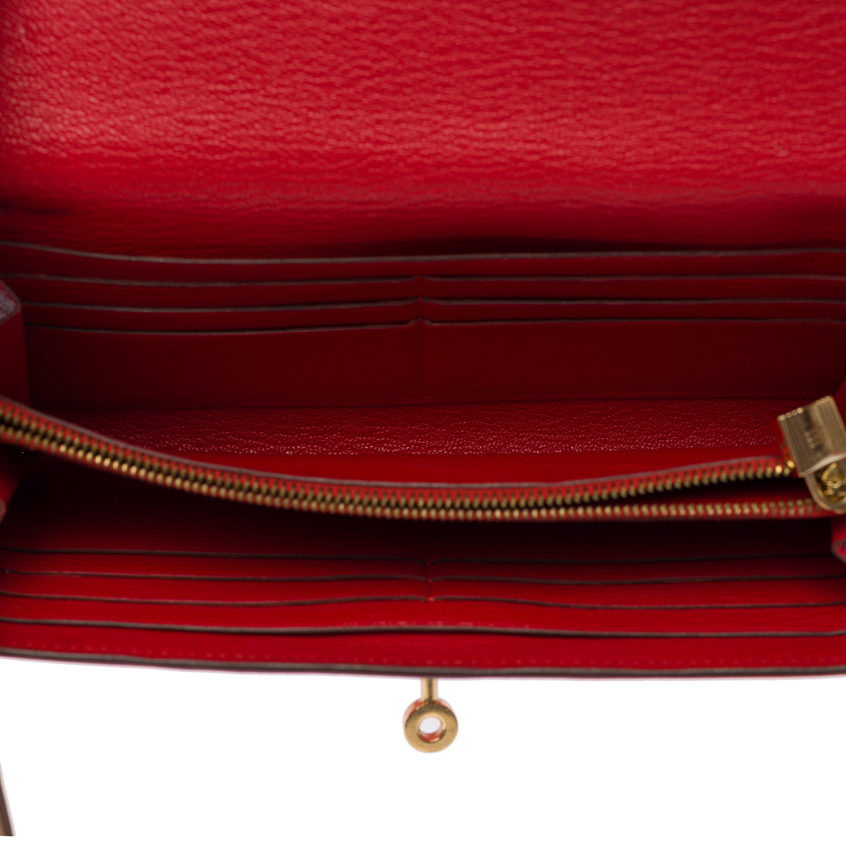 Sac HERMES Kelly to go en Cuir Rouge - 104008