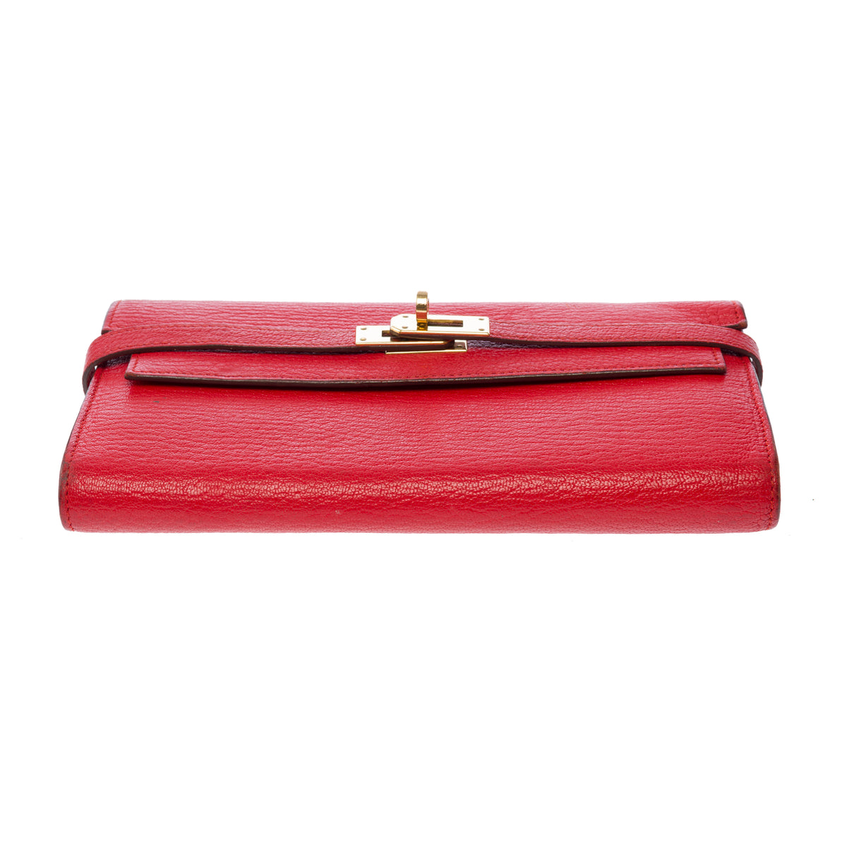 Sac HERMES Kelly to go en Cuir Rouge - 104008