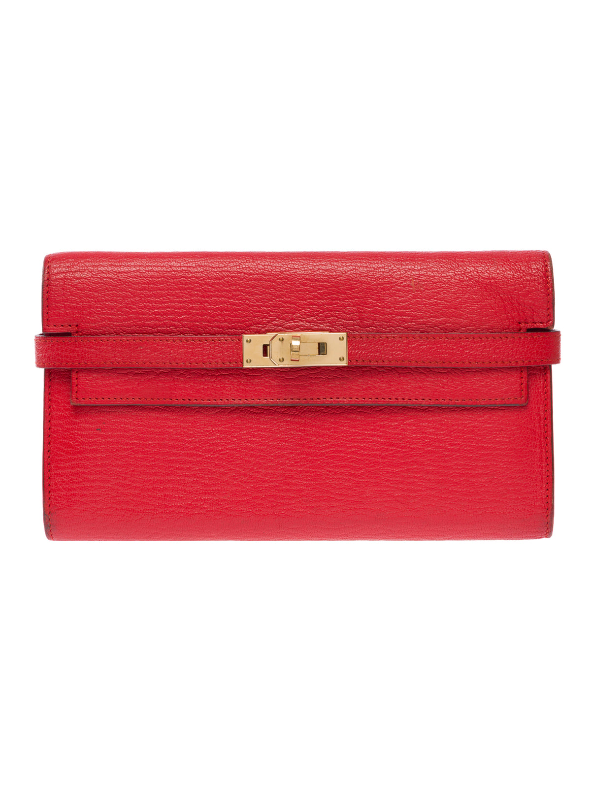 Sac HERMES Kelly to go en Cuir Rouge - 104008
