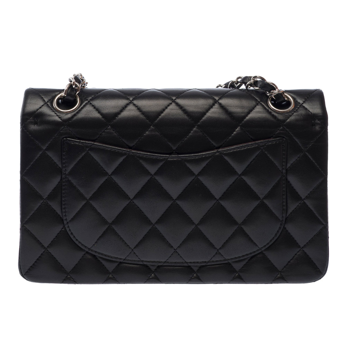 Sac CHANEL Timeless/Classique en Cuir Noir - 104013