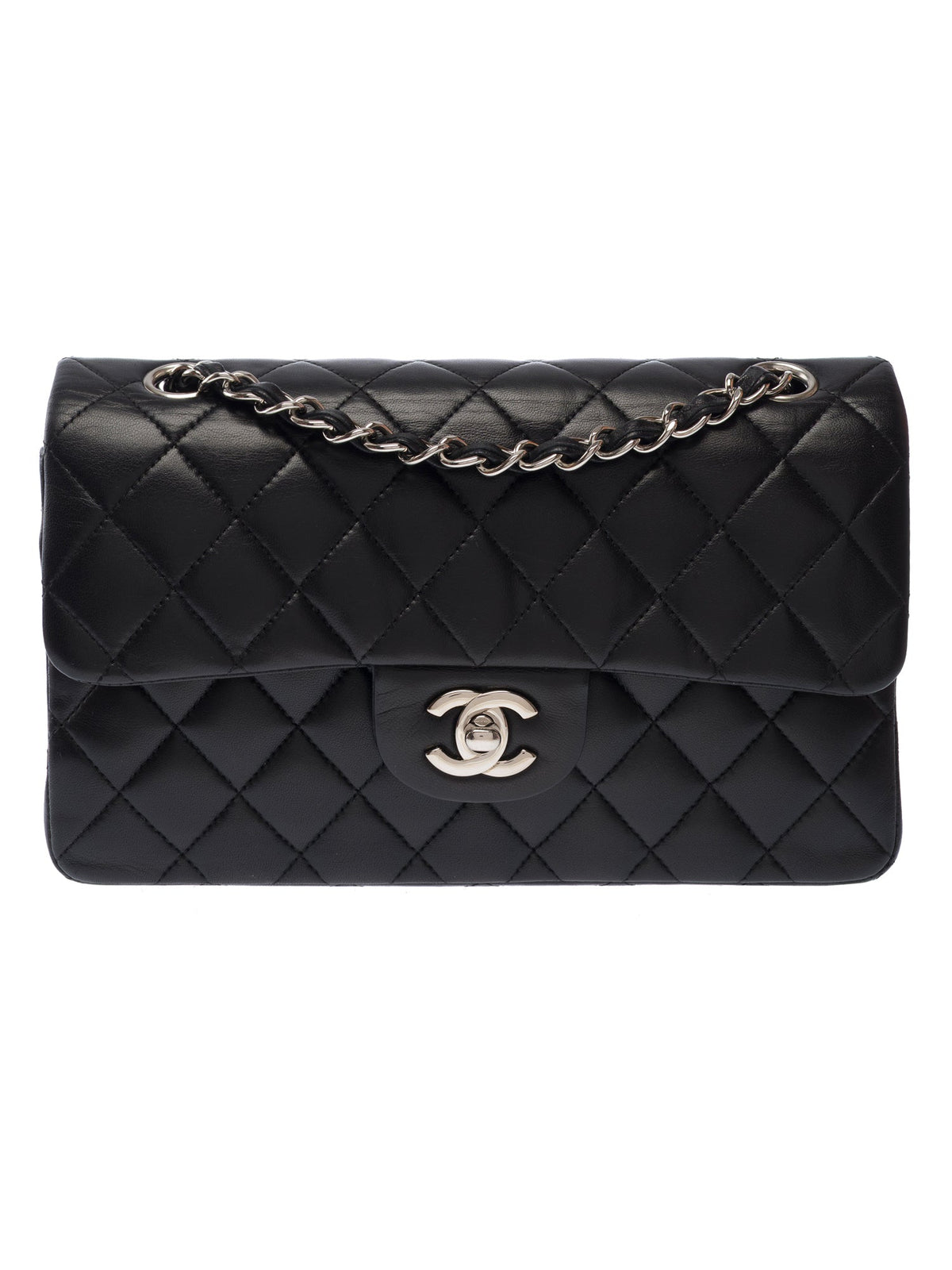 Sac CHANEL Timeless/Classique en Cuir Noir - 104013