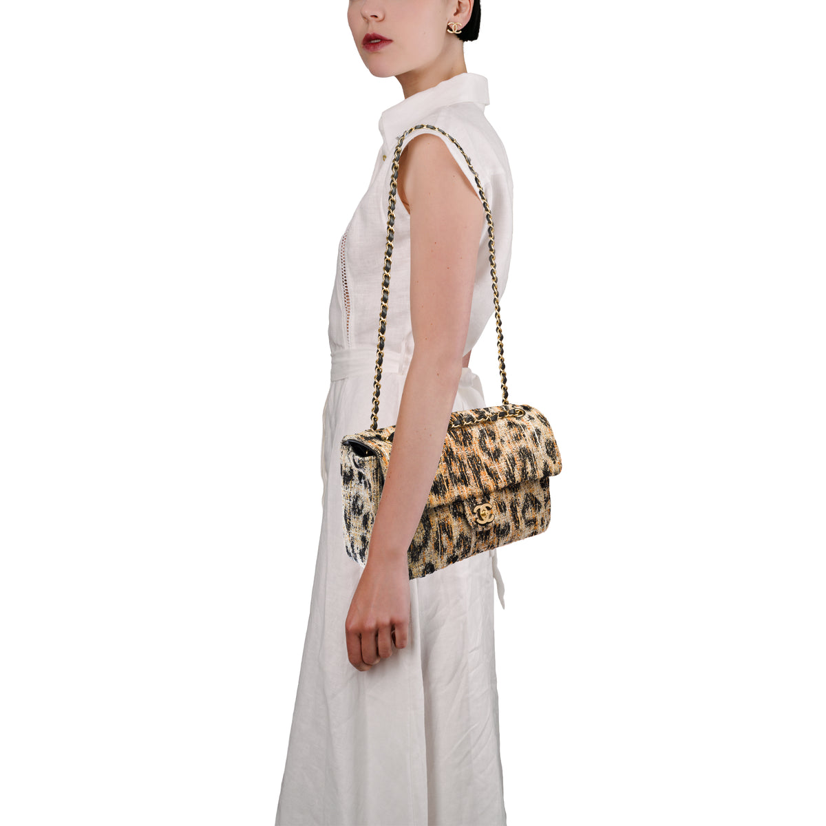 Sac CHANEL en Tweed Multicolor - 104016