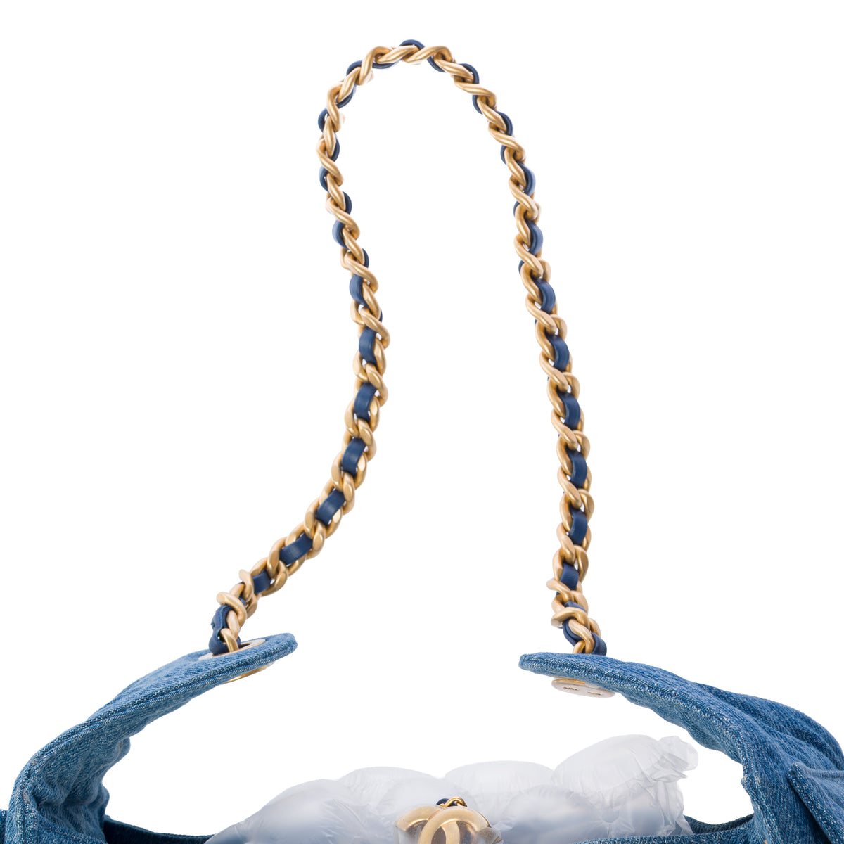 Sac CHANEL en Denim Bleu - 104009