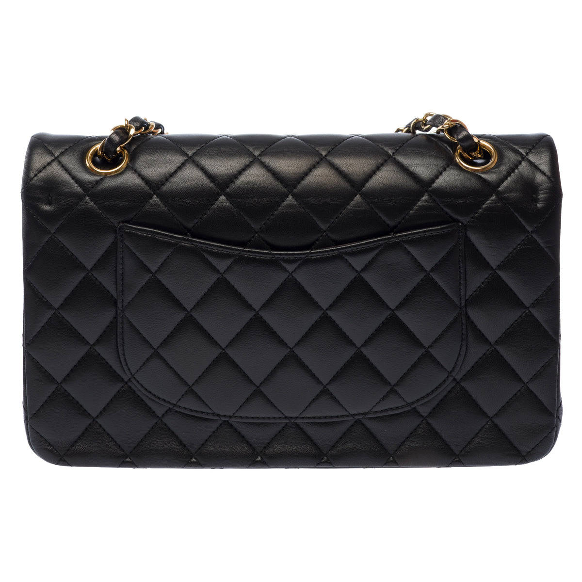 Sac CHANEL Timeless/Classique en Cuir Noir - 104011