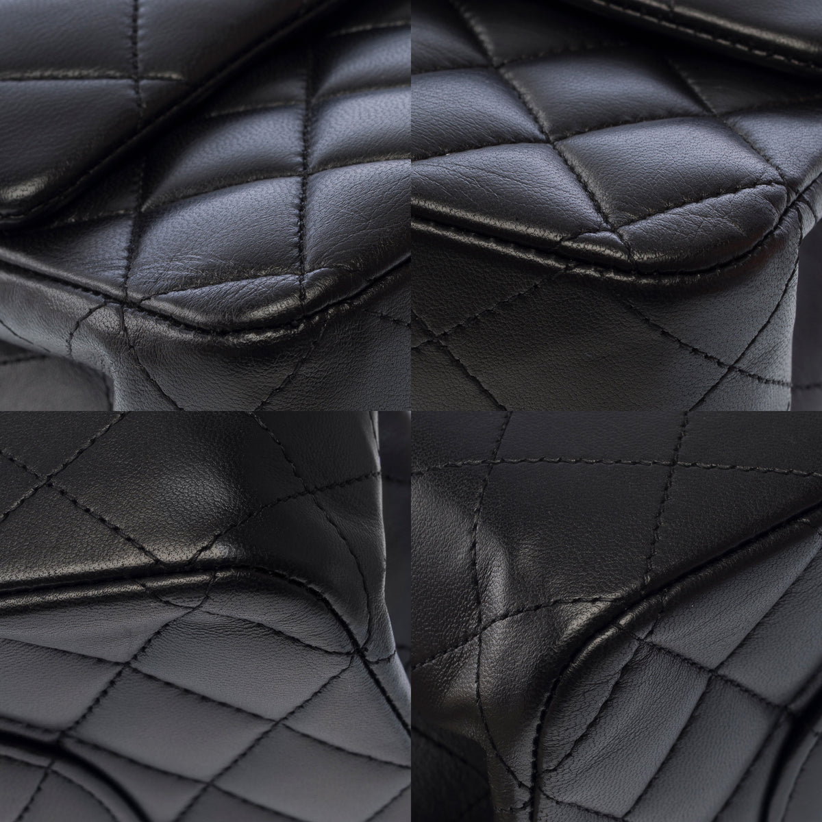 Sac CHANEL Timeless/Classique en Cuir Noir - 104011
