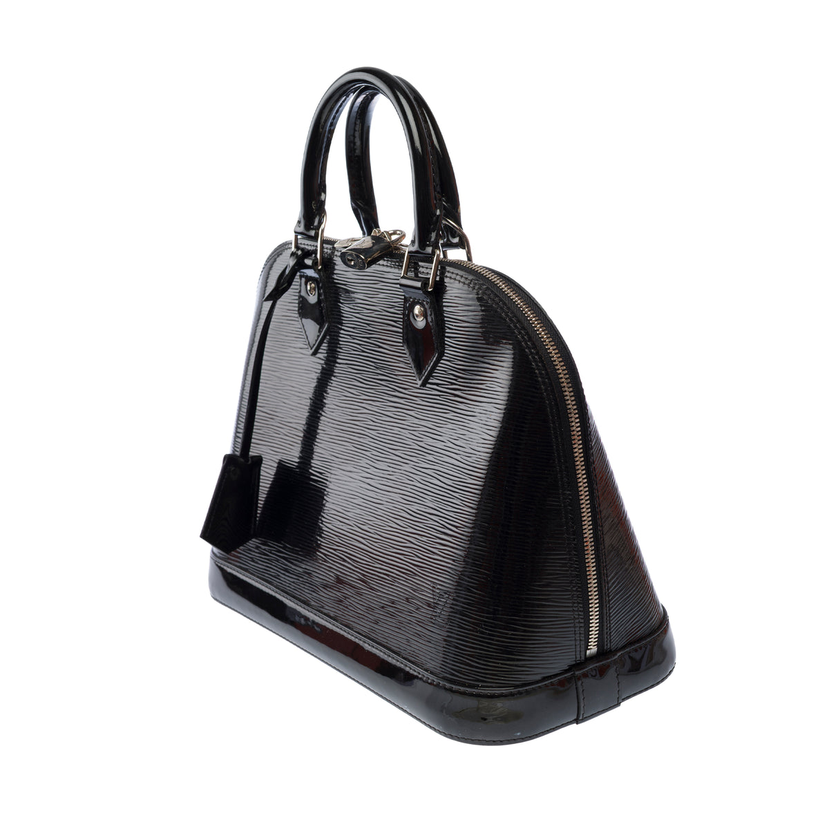 Sac LOUIS VUITTON Alma en Cuir verni Noir - 104018