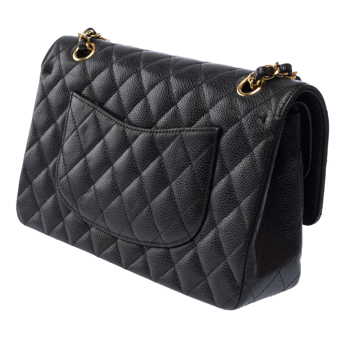 Sac CHANEL Timeless/Classique en Cuir Noir - 104012