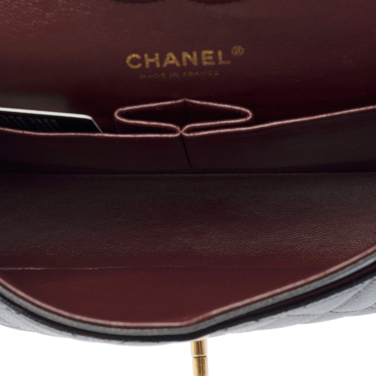 Sac CHANEL Timeless/Classique en Cuir Noir - 104012