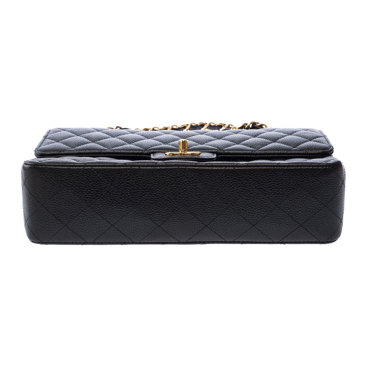 Sac CHANEL Timeless/Classique en Cuir Noir - 104012