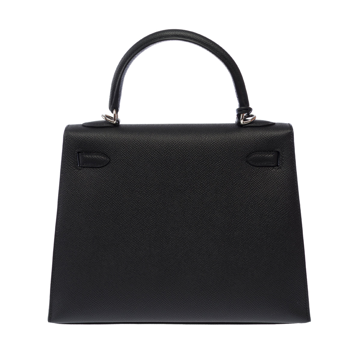Sac HERMES Kelly 25 en Cuir Noir - 104019