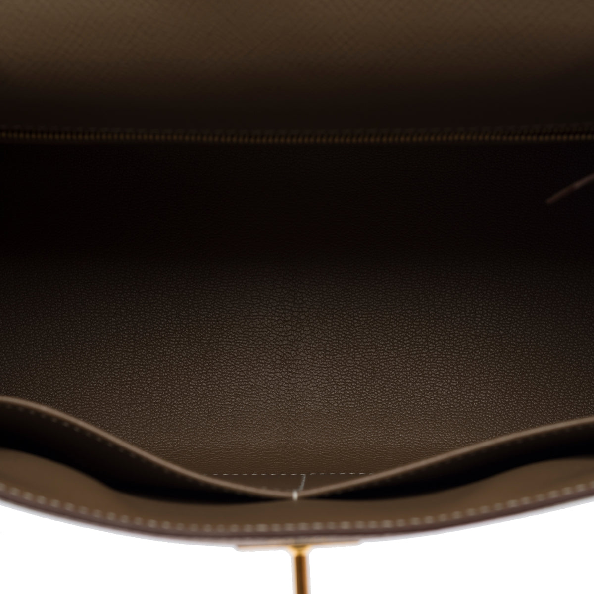 Sac HERMES Kelly 28 en Cuir Étoupe - 104032