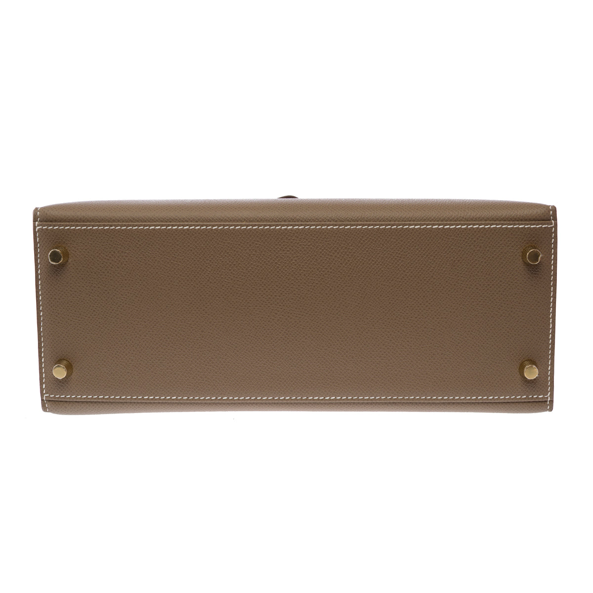 Sac HERMES Kelly 28 en Cuir Étoupe - 104032