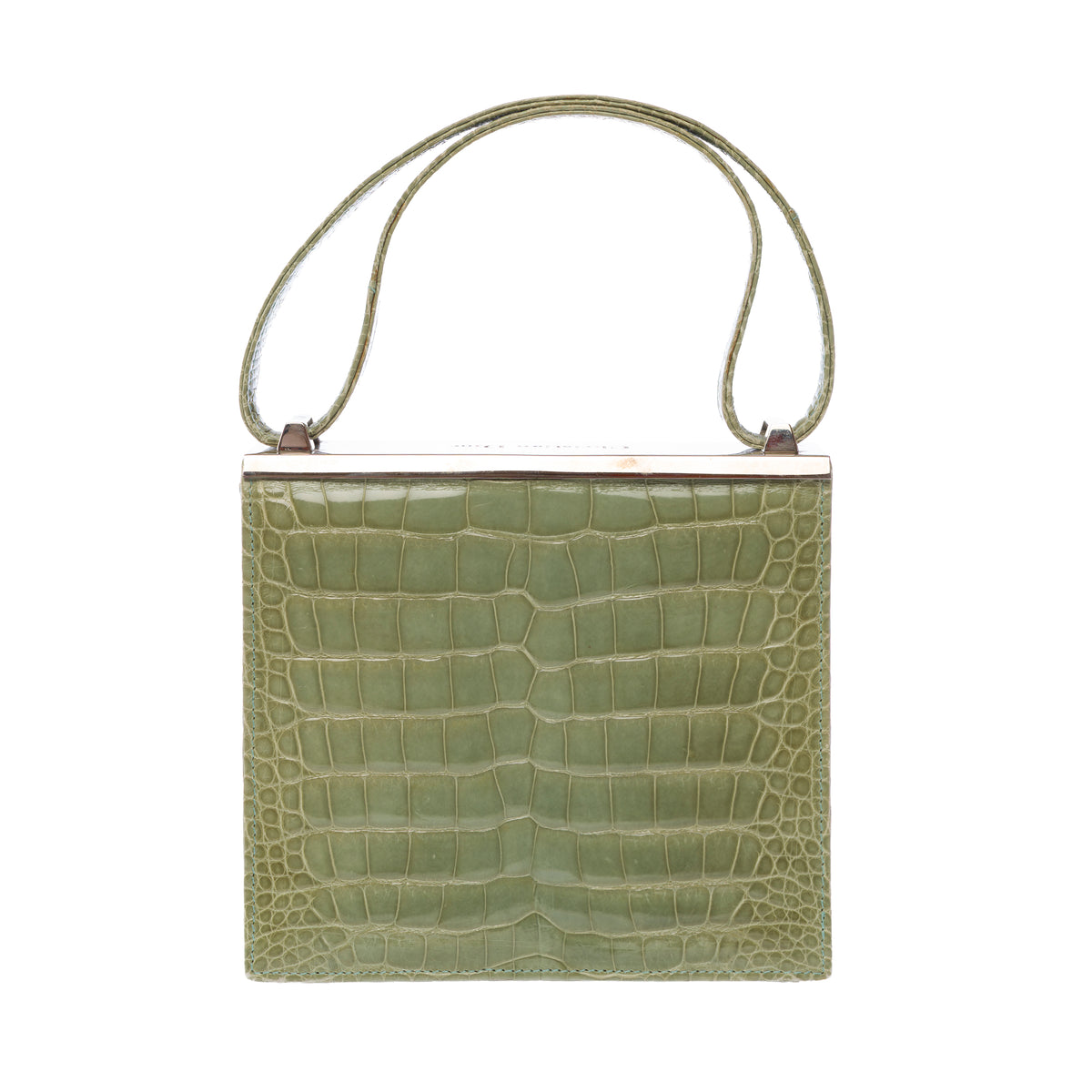 Sac DIOR en Cuirs exotiques Vert - 104029