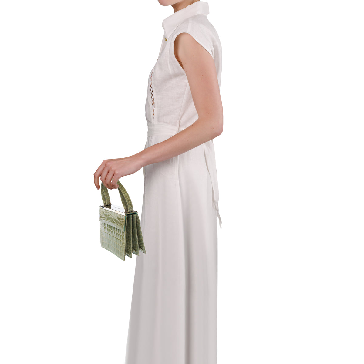 Sac DIOR en Cuirs exotiques Vert - 104029