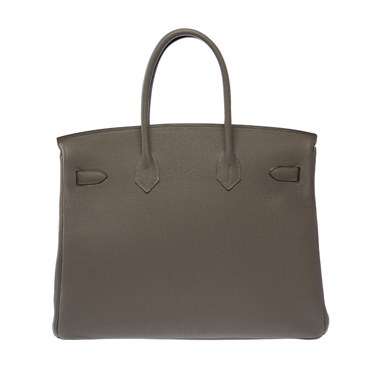Sac HERMES Birkin 35 en Cuir Gris - 104033
