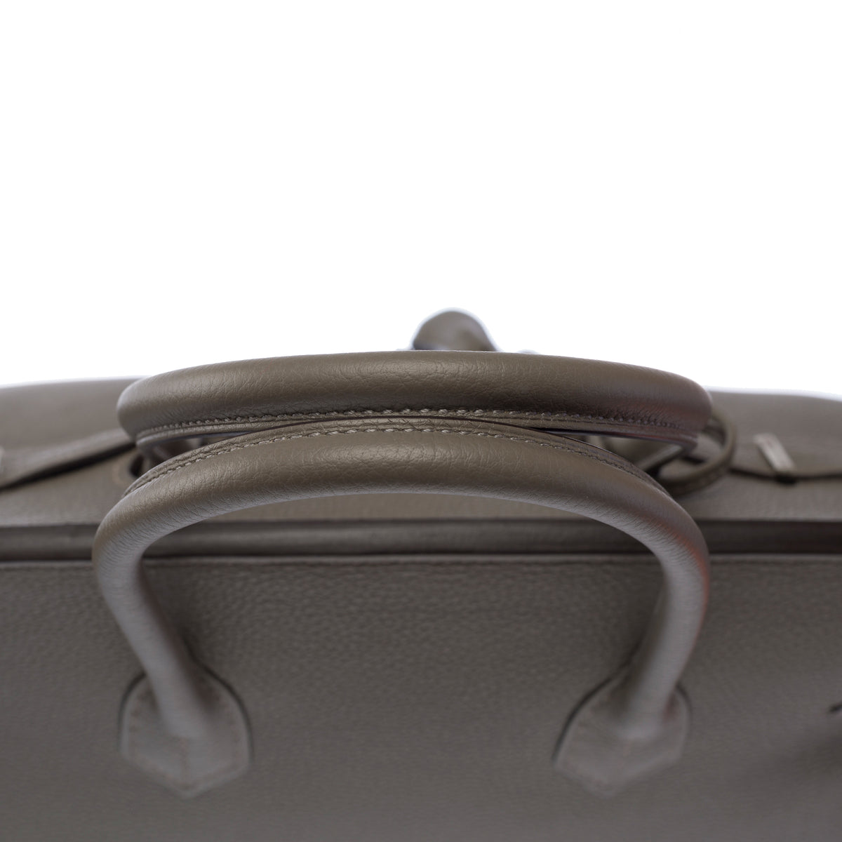 Sac HERMES Birkin 35 en Cuir Gris - 104033