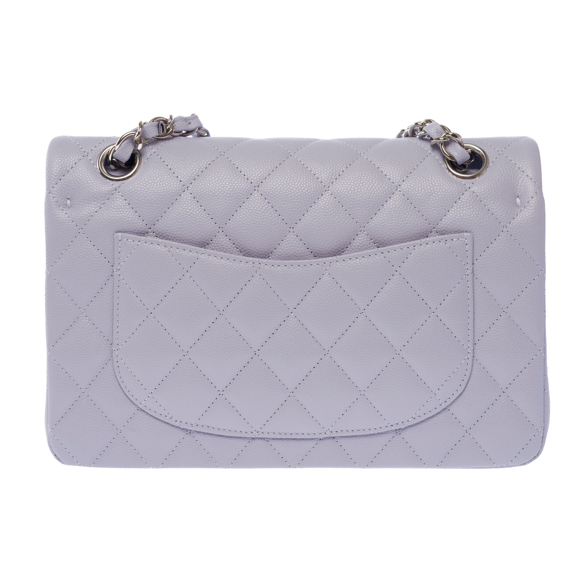 Sac CHANEL Timeless/Classique en Cuir Bleu - 104035