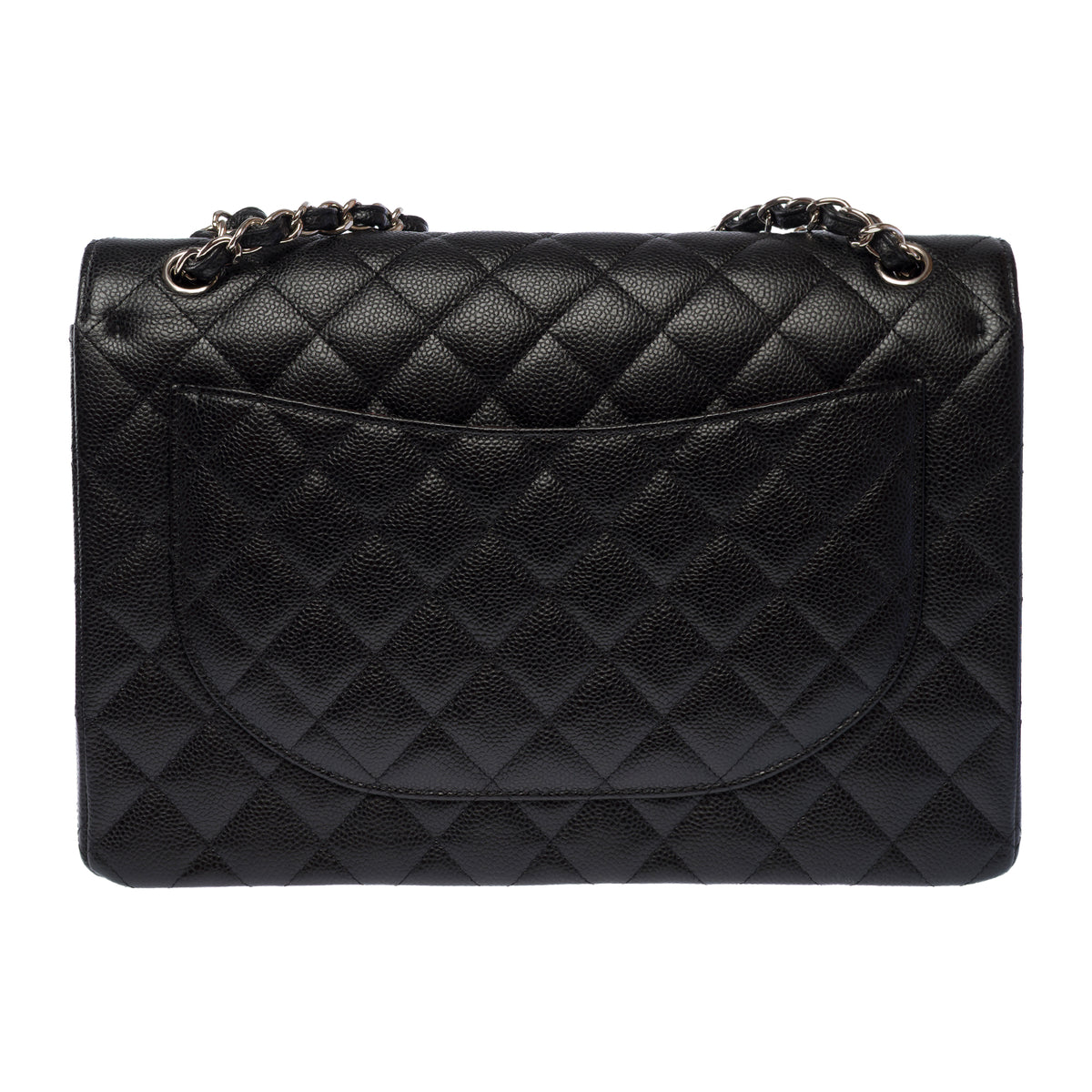 Sac CHANEL Timeless/Classique en Cuir Noir - 104036