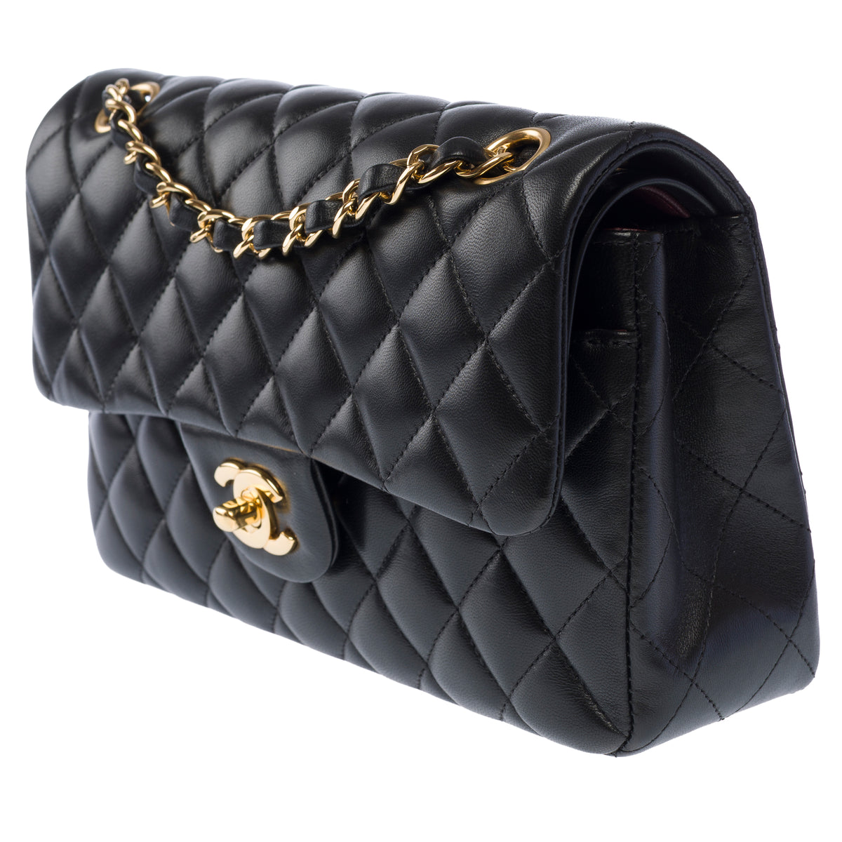 Sac CHANEL Timeless/Classique en Cuir Noir - 104030