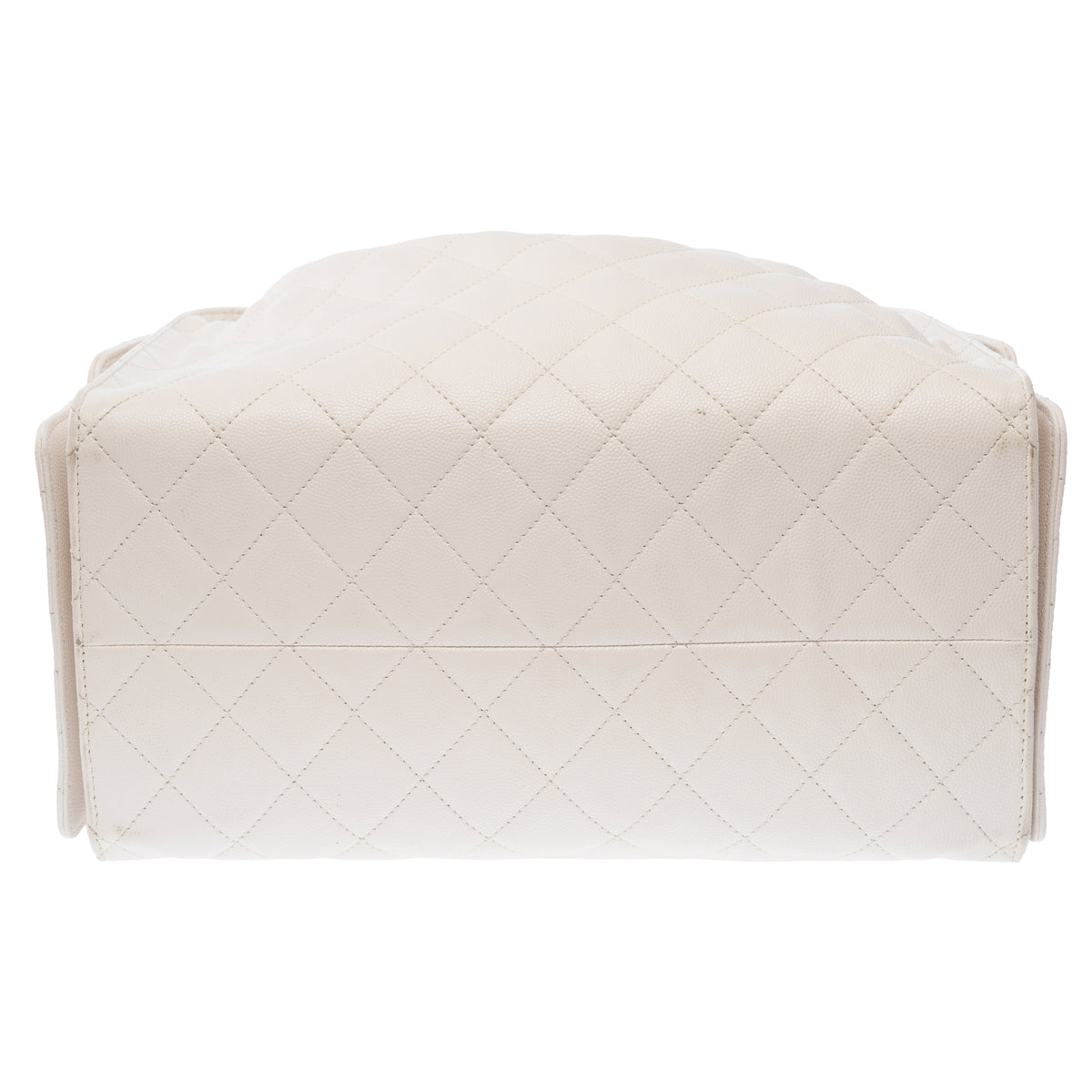 Sac CHANEL en Cuir Blanc - 104026