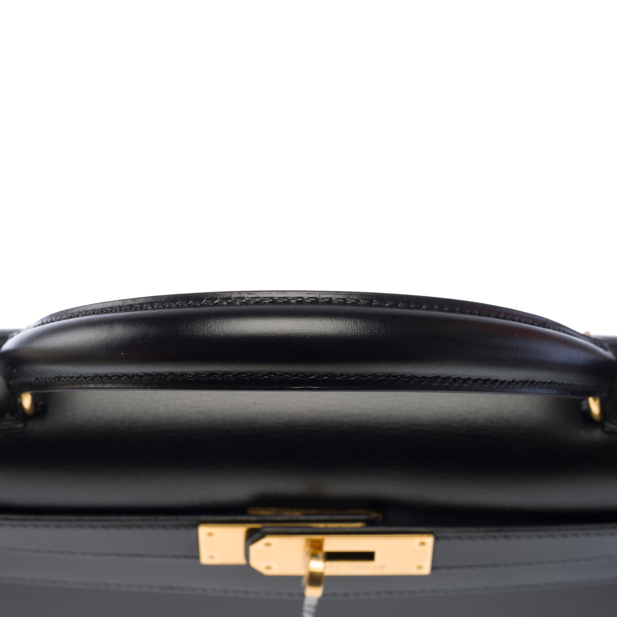 Sac HERMES Kelly 28 en Cuir Noir - 104042